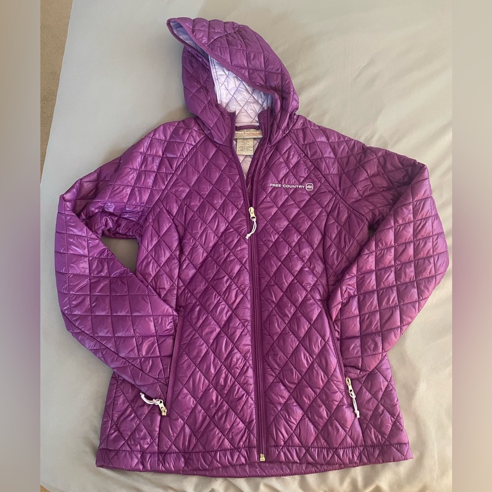 Free country PURPLE SNOW JACKET